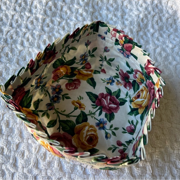 🆕Longaberger Button Basket Liner or 1998 Mother’s Day Floral Stand-up Liner - Picture 1 of 3